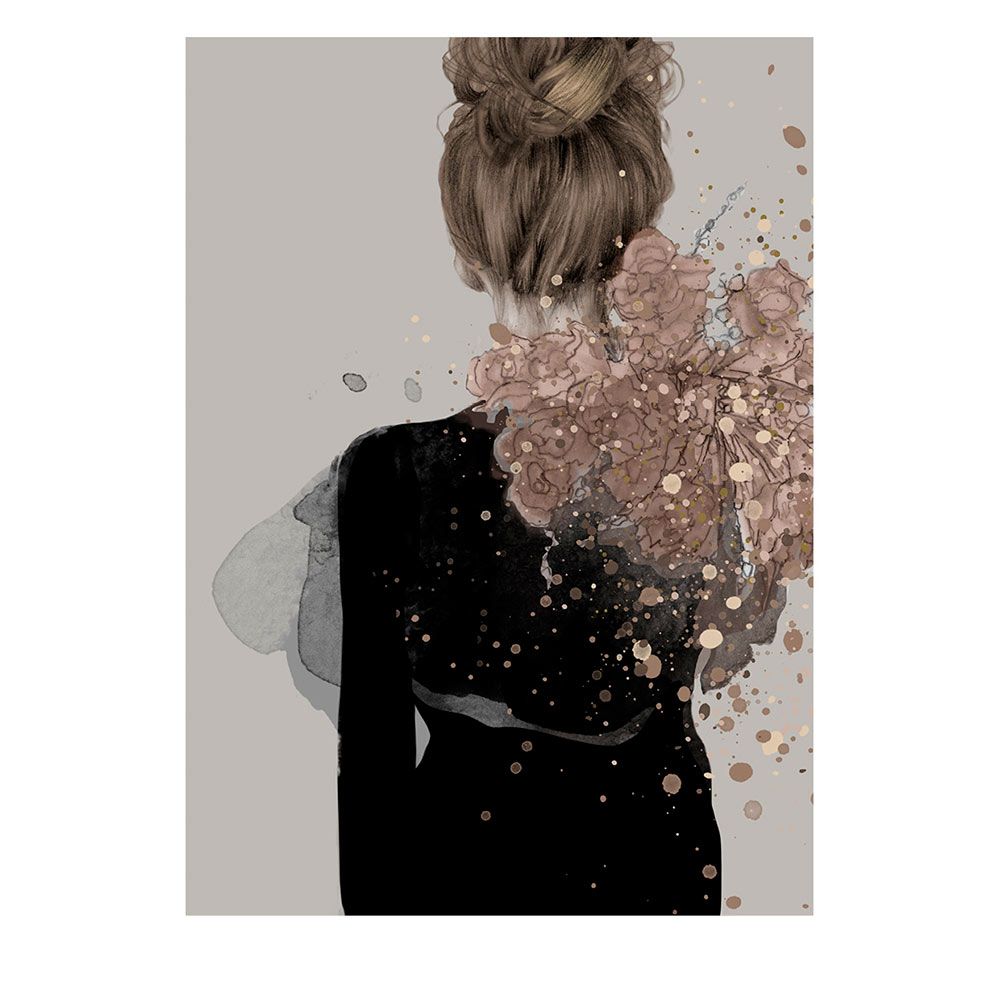 Anna Bülow, Anna Bülow poster Helene 30x40 cm
