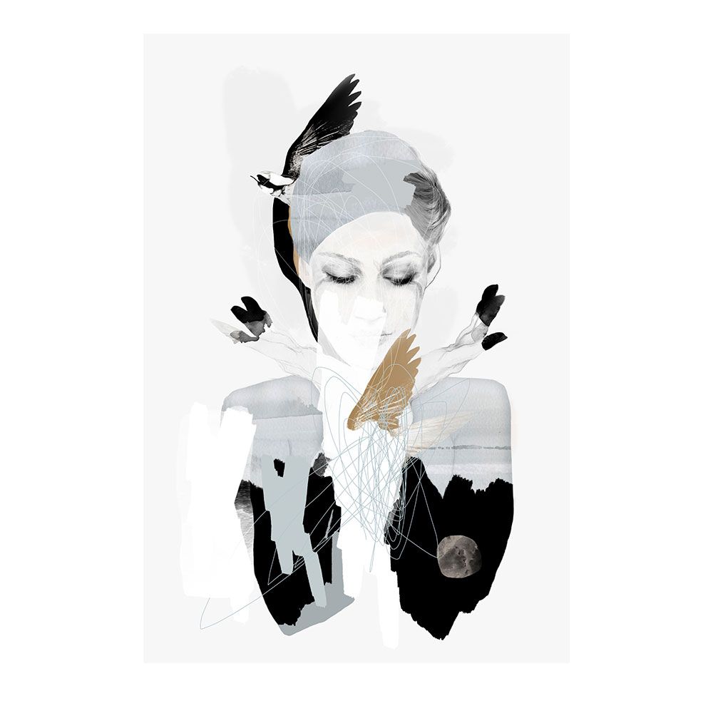 Anna Bülow, Anna Bülow poster Let Go 01 70x100cm