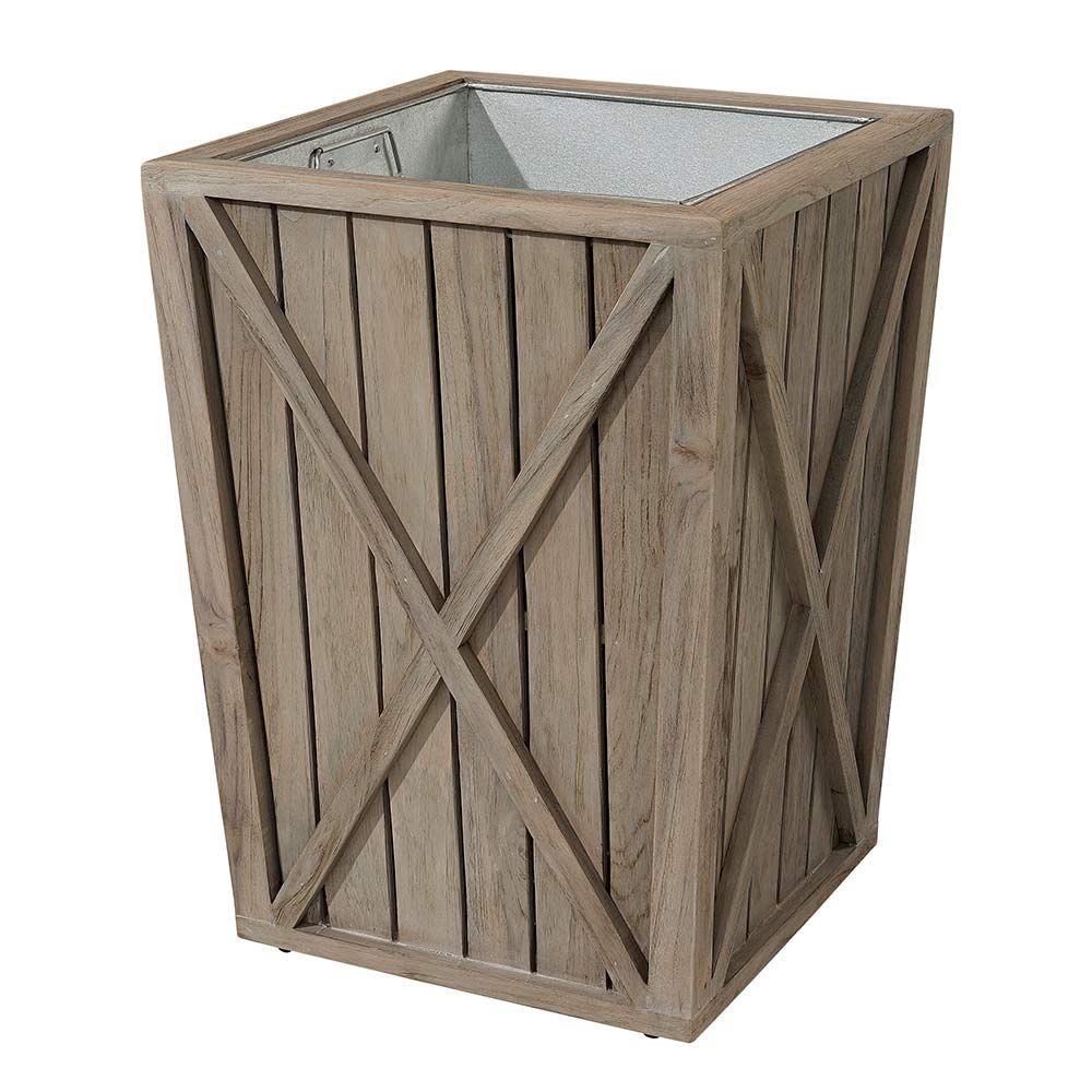 Artwood, Creekplant Växtkärl 55X55 Cm Teak