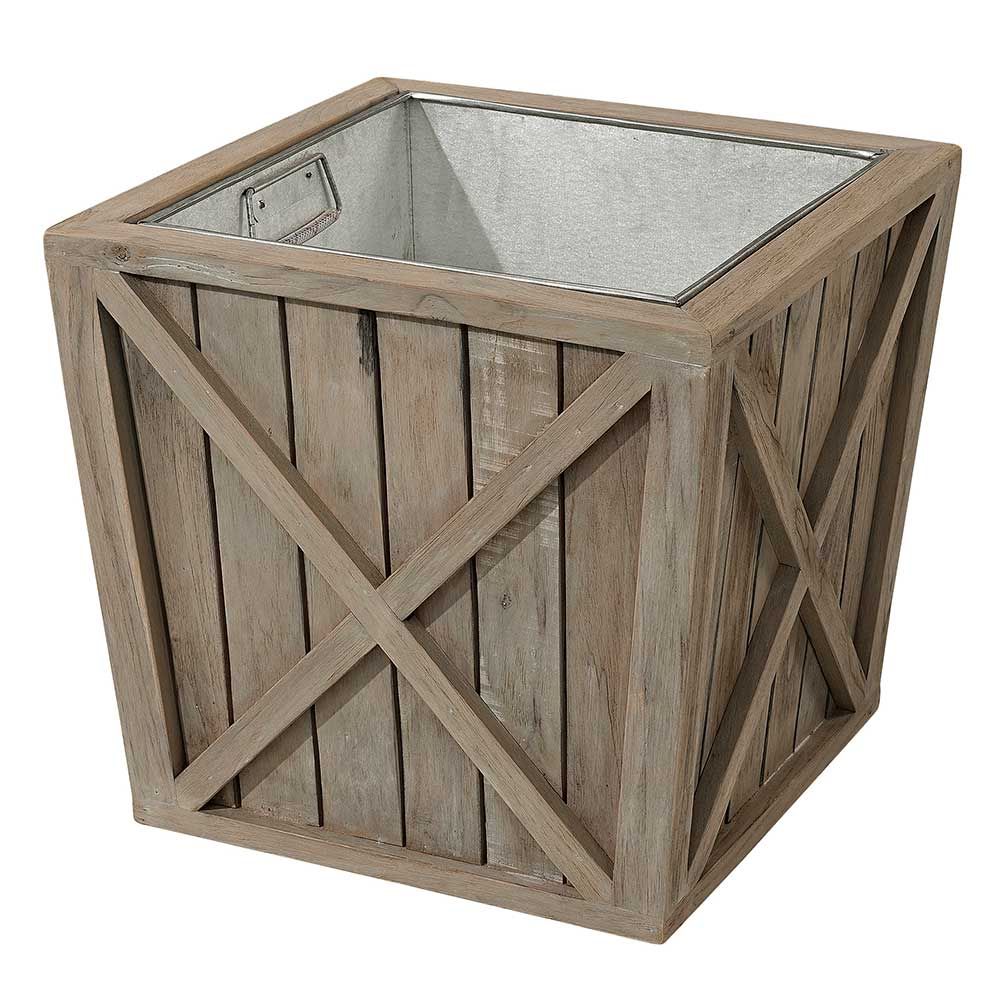 Artwood, Creekplant Växtkärl 45X45 Cm Teak