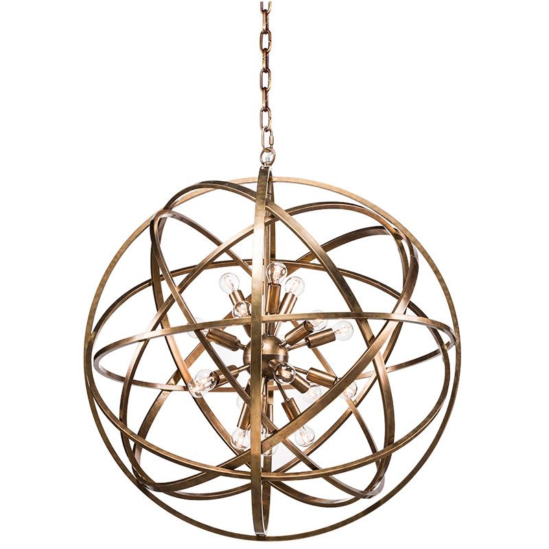 Artwood, Taklampa Nest Mässing 80 Cm