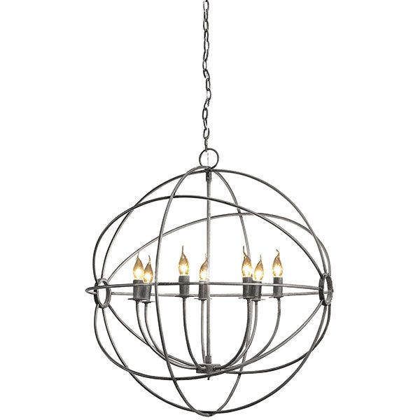 Artwood, Taklampa Rome Silver 80 Cm