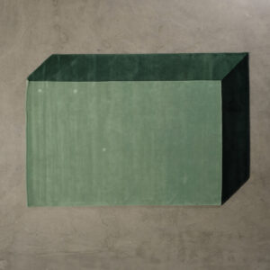 Layered Teklan Box ullmatta 200 x 300 cm grön
