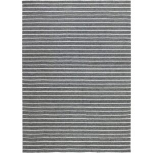 Rezas orientalisk x Nouveau Stripes matta Svart 140 x 200 cm