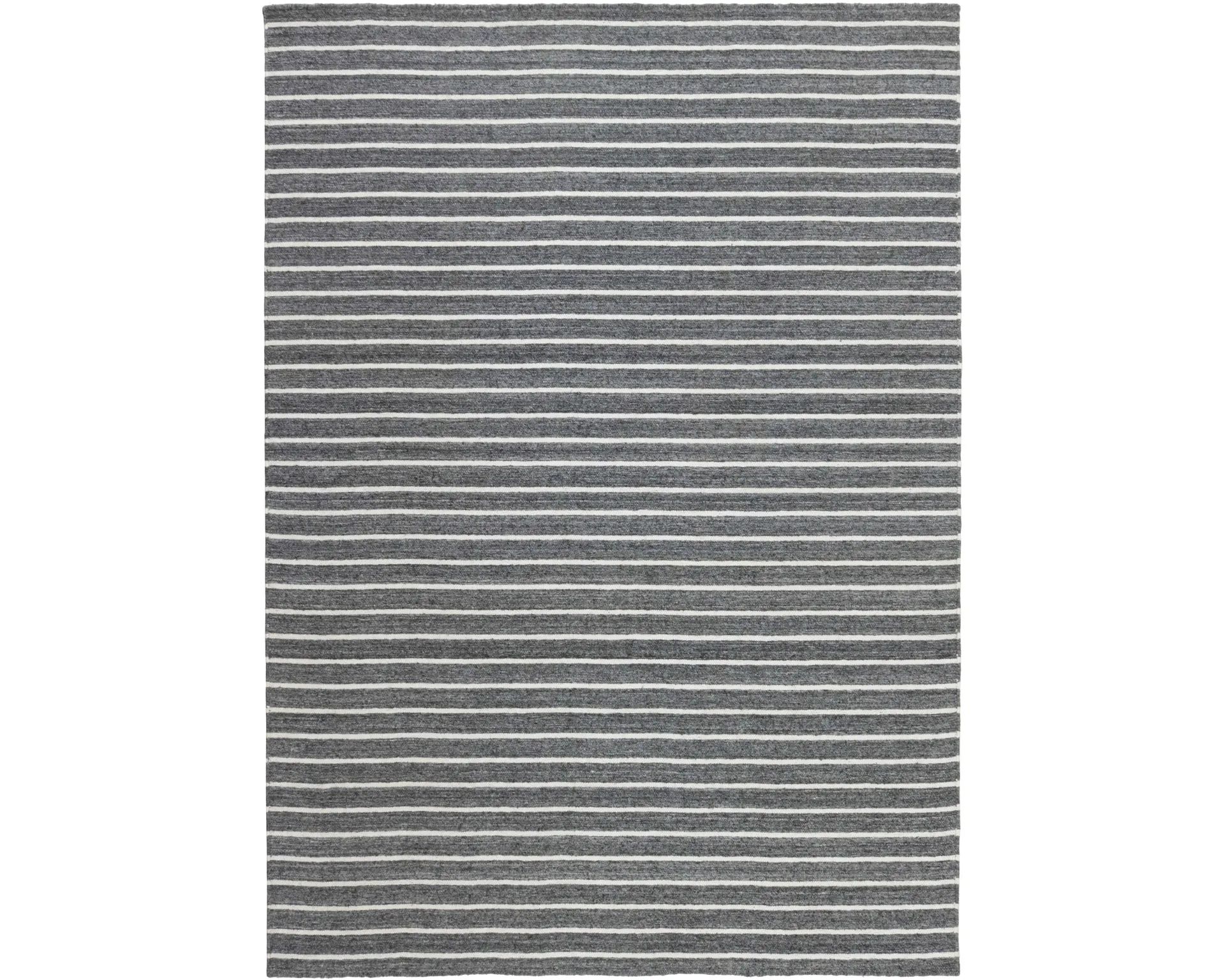 Rezas orientalisk x Nouveau Stripes matta Svart 140 x 200 cm