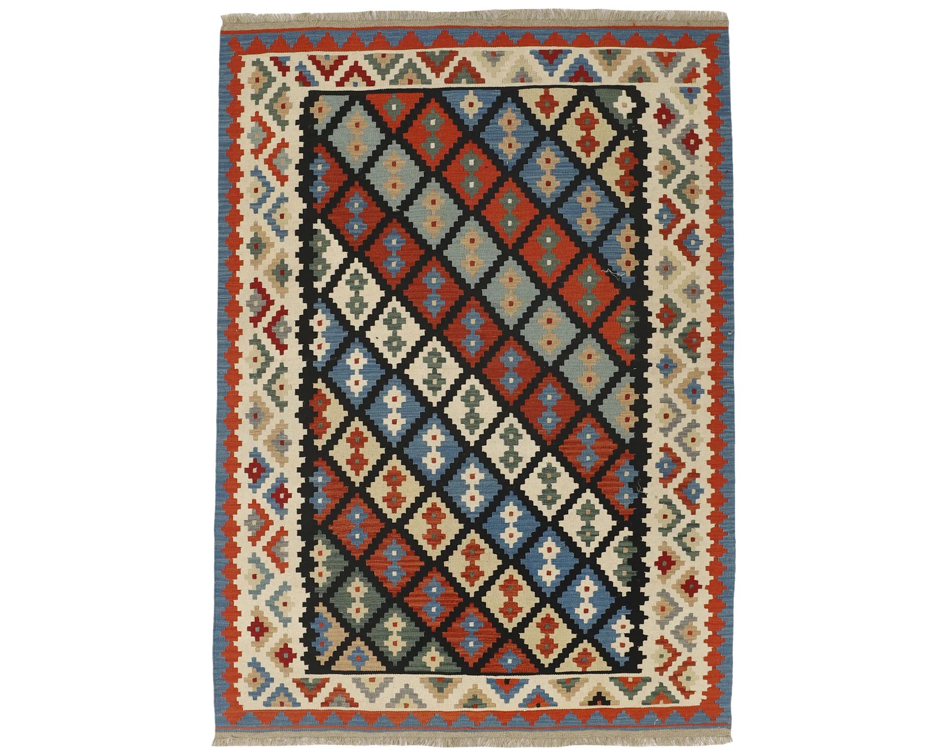 Rezas orientalisk x Kelim matta 175 x 240 cm