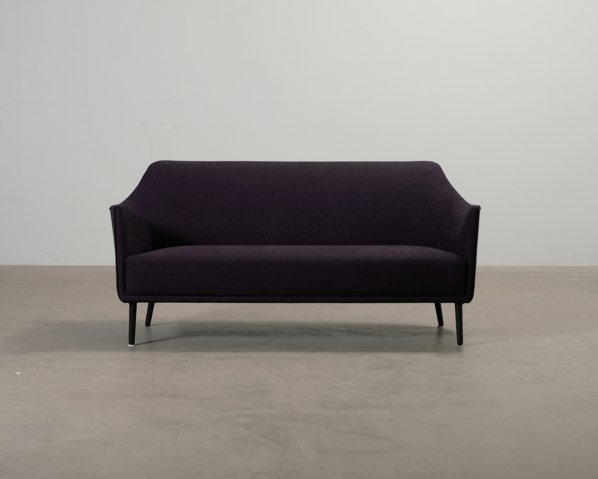 Adea ELL 3-sits soffa svart