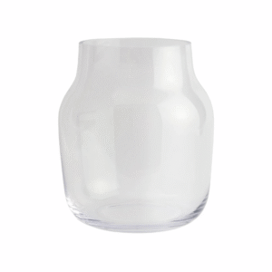Muuto Silent Vase vas ø 20 cm klar
