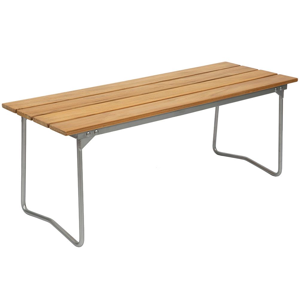 Grythyttan Stålmöbler, Bänk 8 Teak