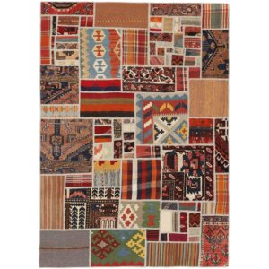 Rezas orientalisk x Tekkeh Kelim matta 140 x 200 cm