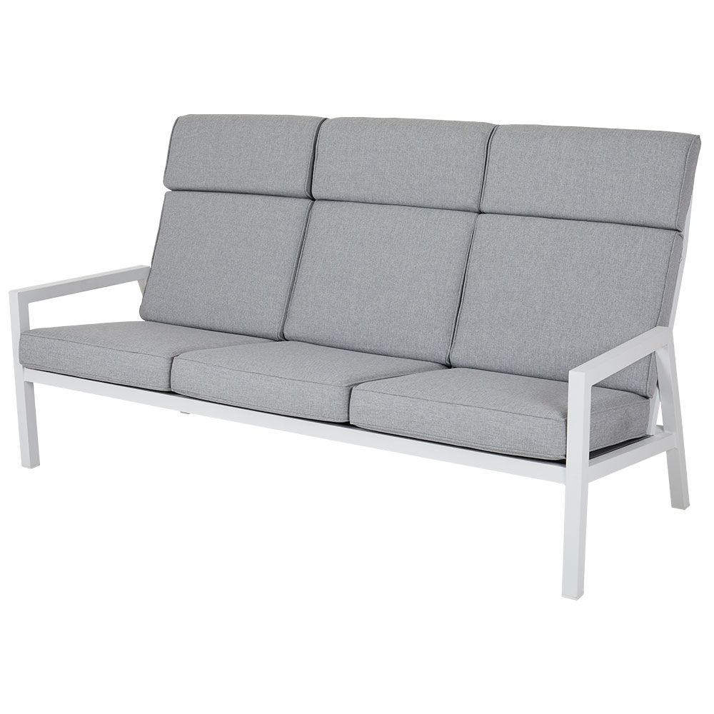 Brafab, Belfort 3-sits soffa hög vit