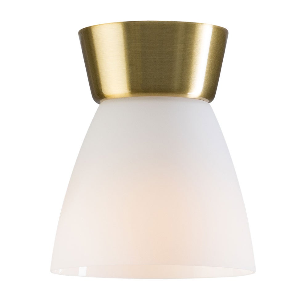 Belid, Bizzo Plafond D165 Mässing/Opal Glas