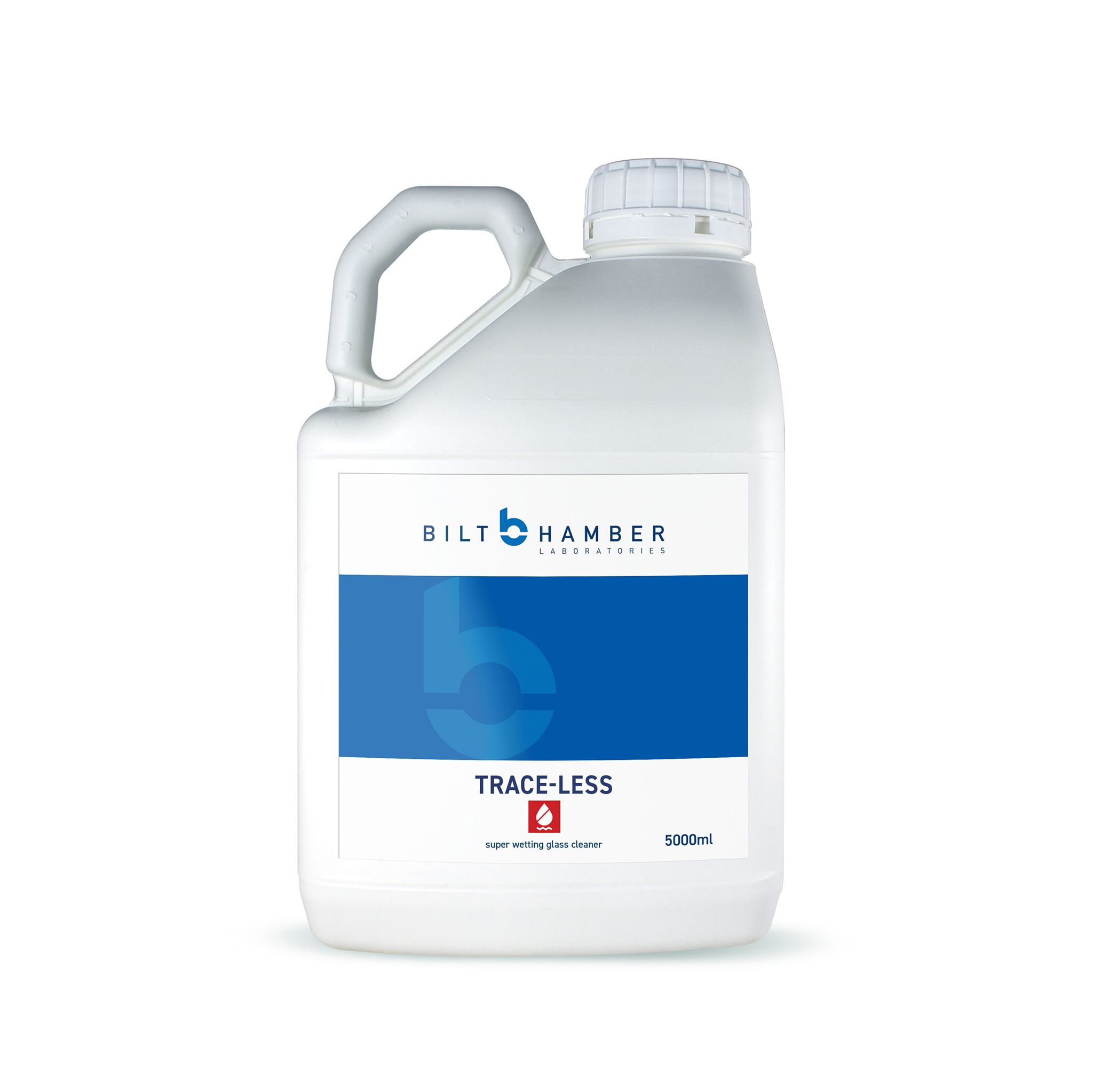 Glasrengöring Bilt Hamber Trace-Less, 5000 ml / Dunk