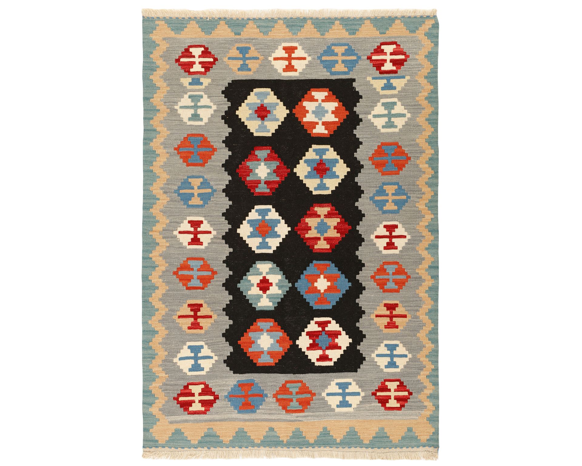 Rezas orientalisk x Kelim matta 120 x 180 cm