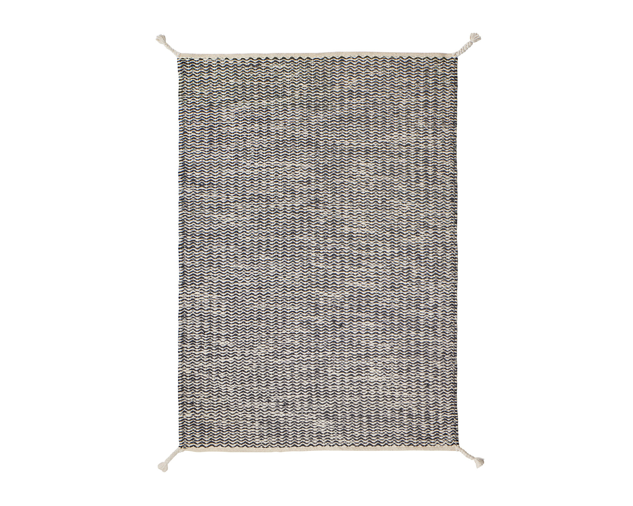 Woven Works Aalto matta 160 x 230 cm svartvit