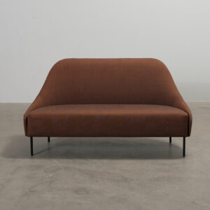 Adea Napoleon 2-sits soffa brun