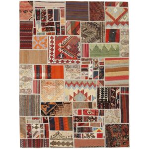 Rezas orientalisk x Tekkeh Kelim matta 140 x 200 cm