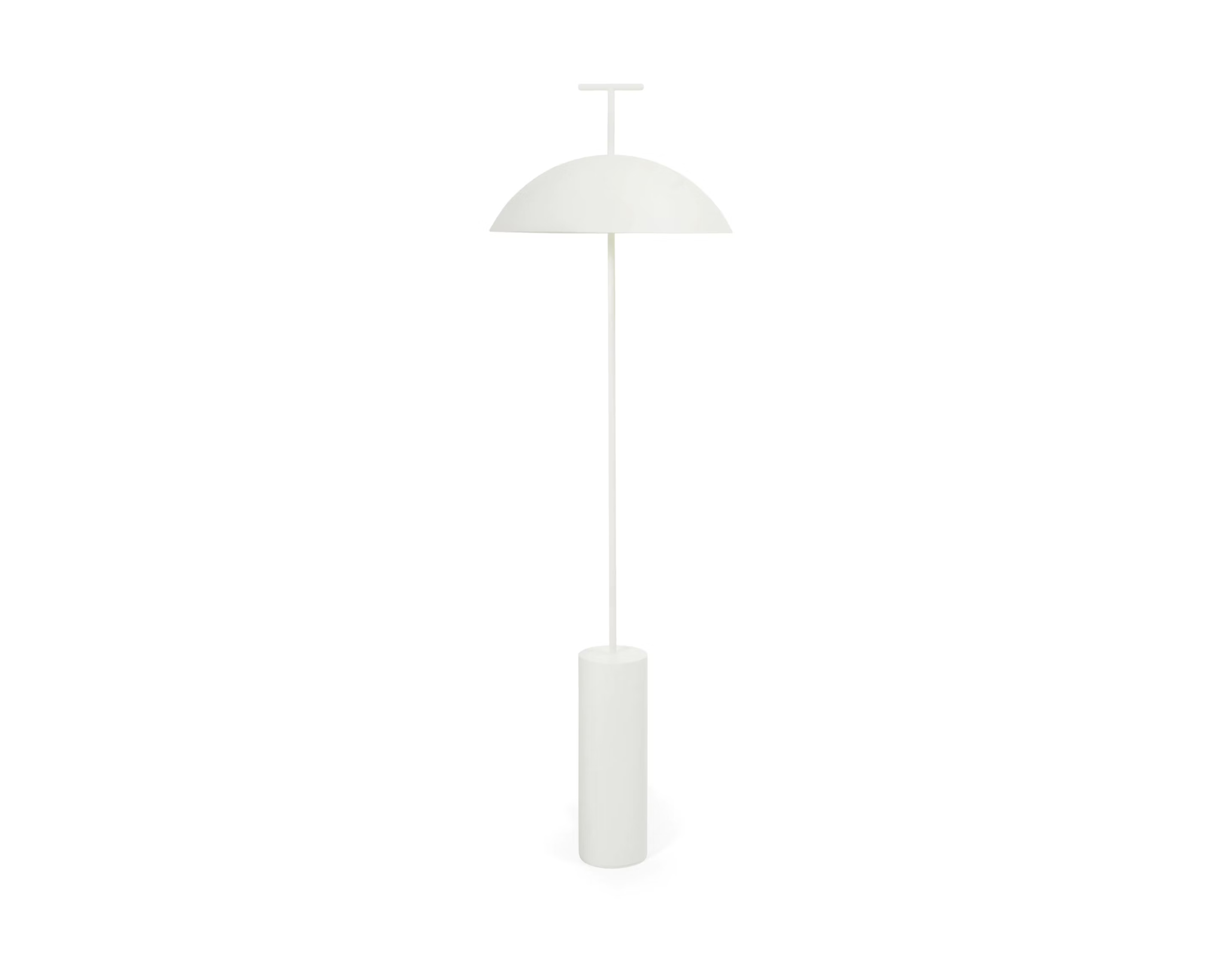 Kartell Geen-A golvlampa vit