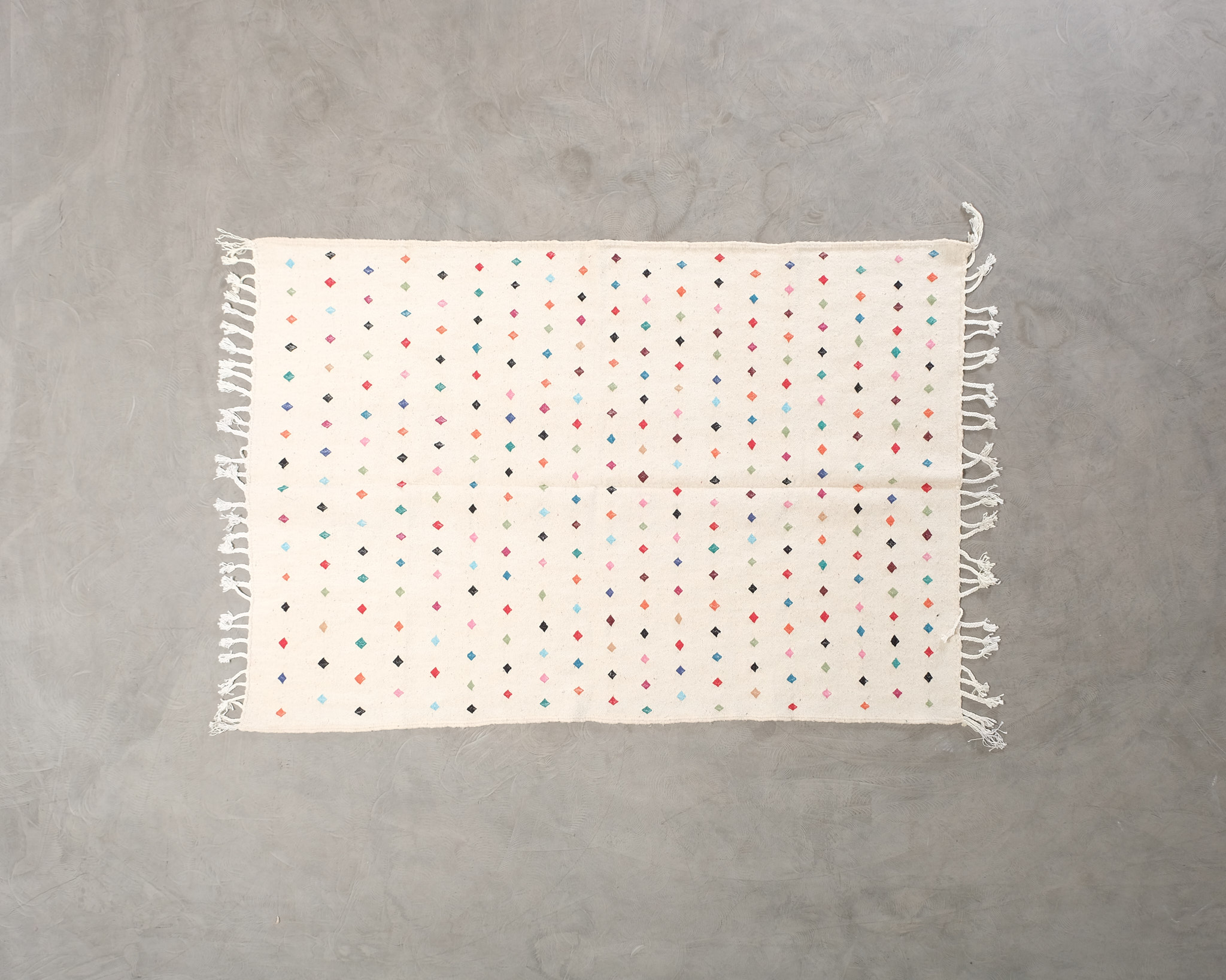 Zanafi nomadmatta vit 150 x 220 cm