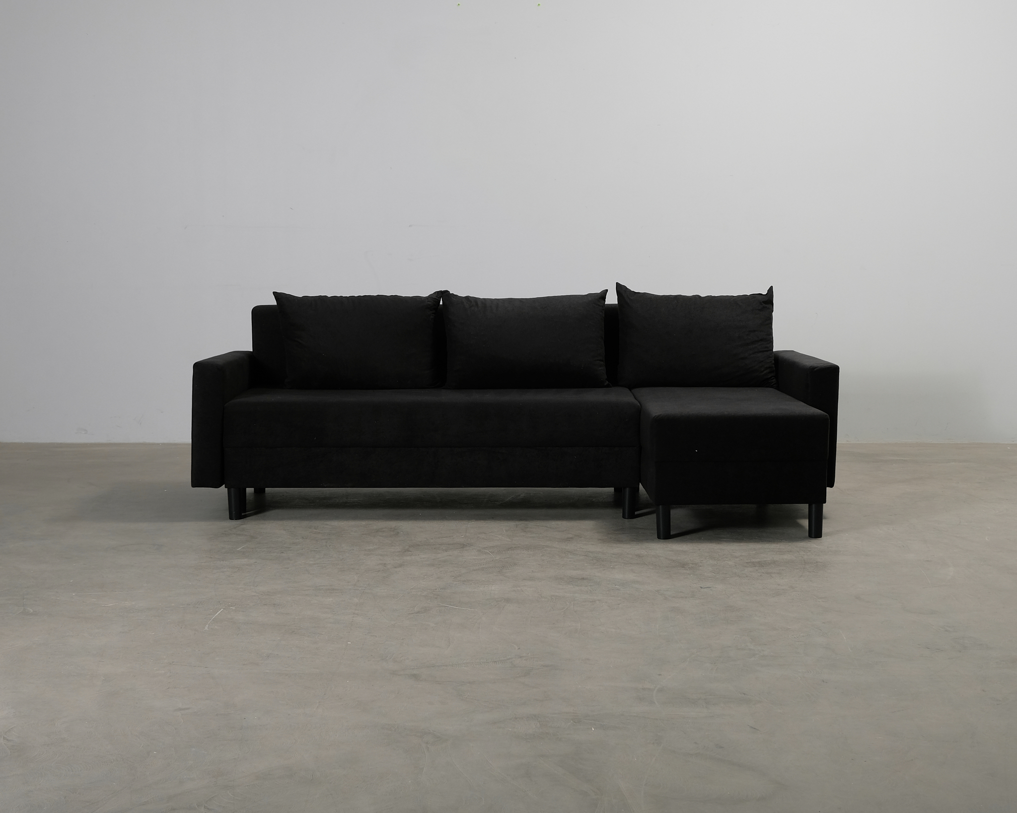Summerhill 3-sits bäddsoffa svart