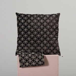 Mio Sixty kuddfodral 60 x 60 cm svart, set om 2