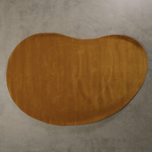 Layered Residue matta 235 x 350 cm ockra