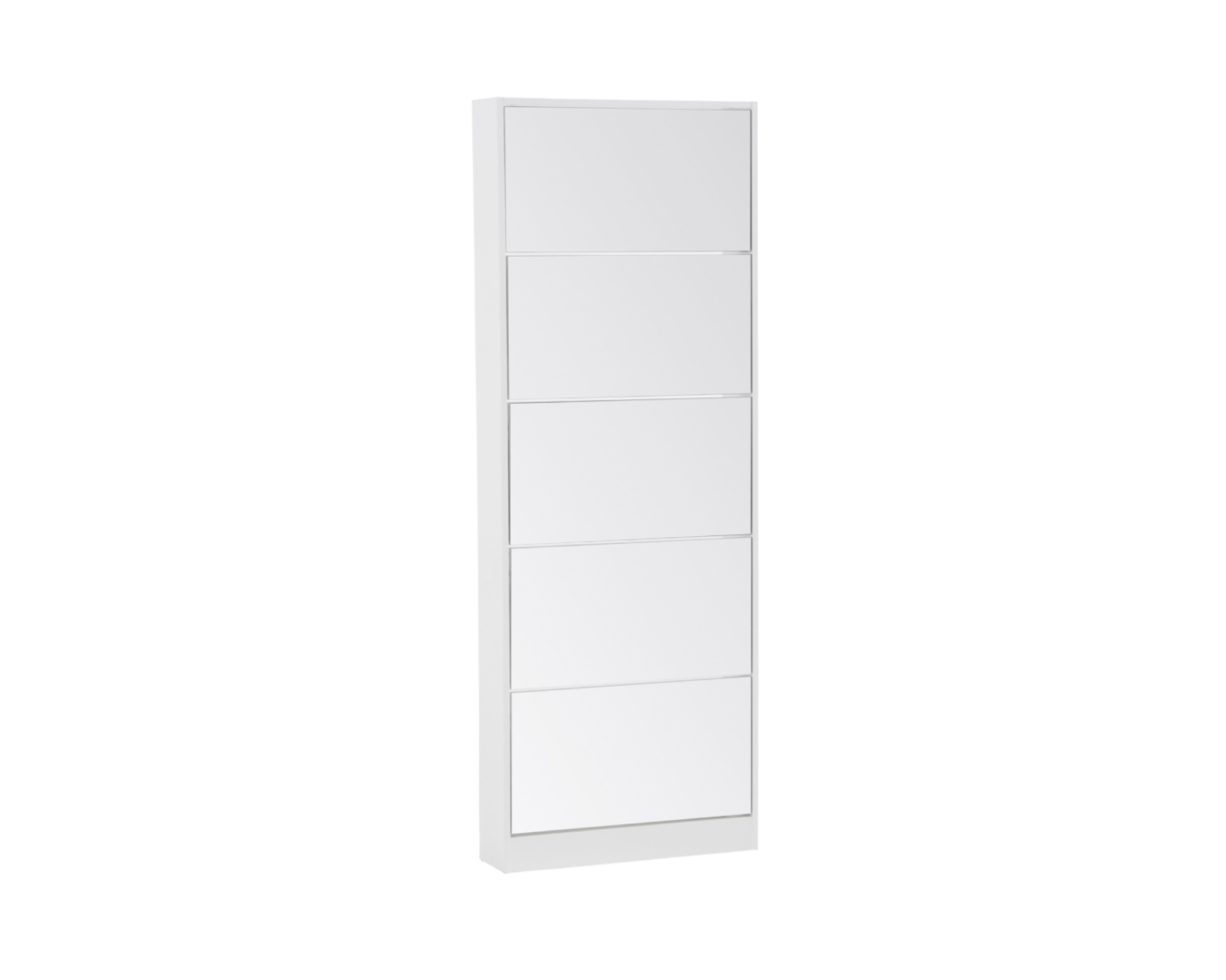 Annebord skoskåp vit