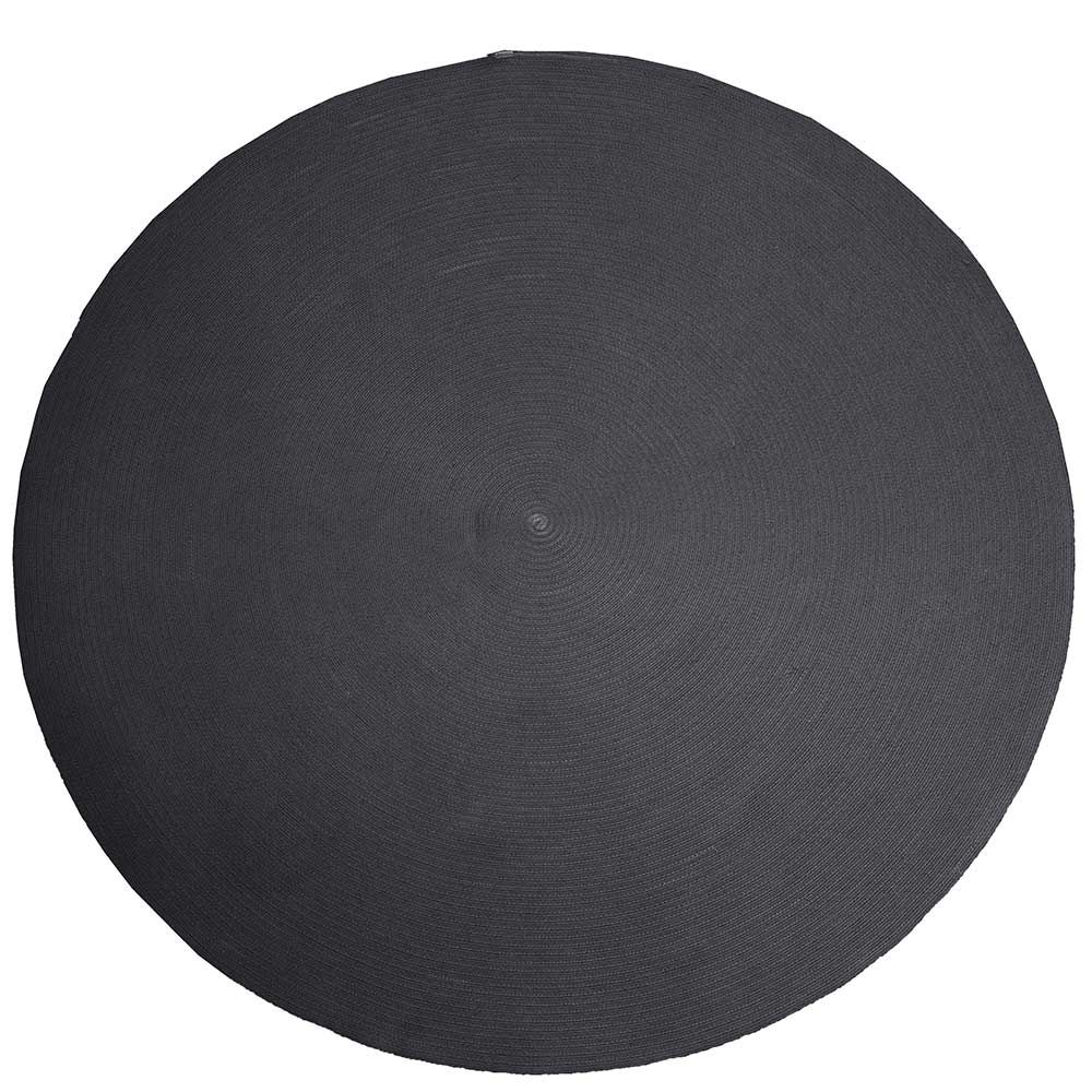 Cane-line, Utomhusmatta Circle 140 cm Mörkgrå
