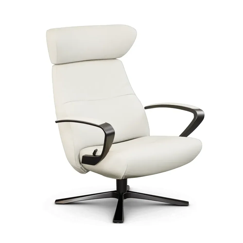 Conform, Style fåtölj 58 läder Quattro black  base