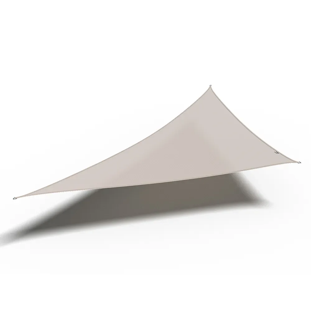 Platinum Sun & Shade, Coolfit solsegel triangulärt 90° 500x710cm greige