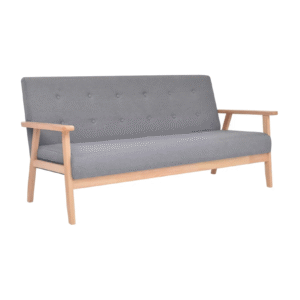 2,5-sits soffa ljusgrå
