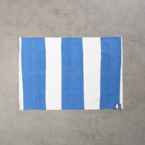 Finarte Stripe matta blå 140 x 200 cm