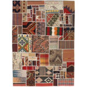 Rezas orientalisk x Tekkeh Kelim matta 140 x 200 cm