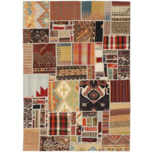 Rezas orientalisk x Tekkeh Kelim matta 140 x 200 cm