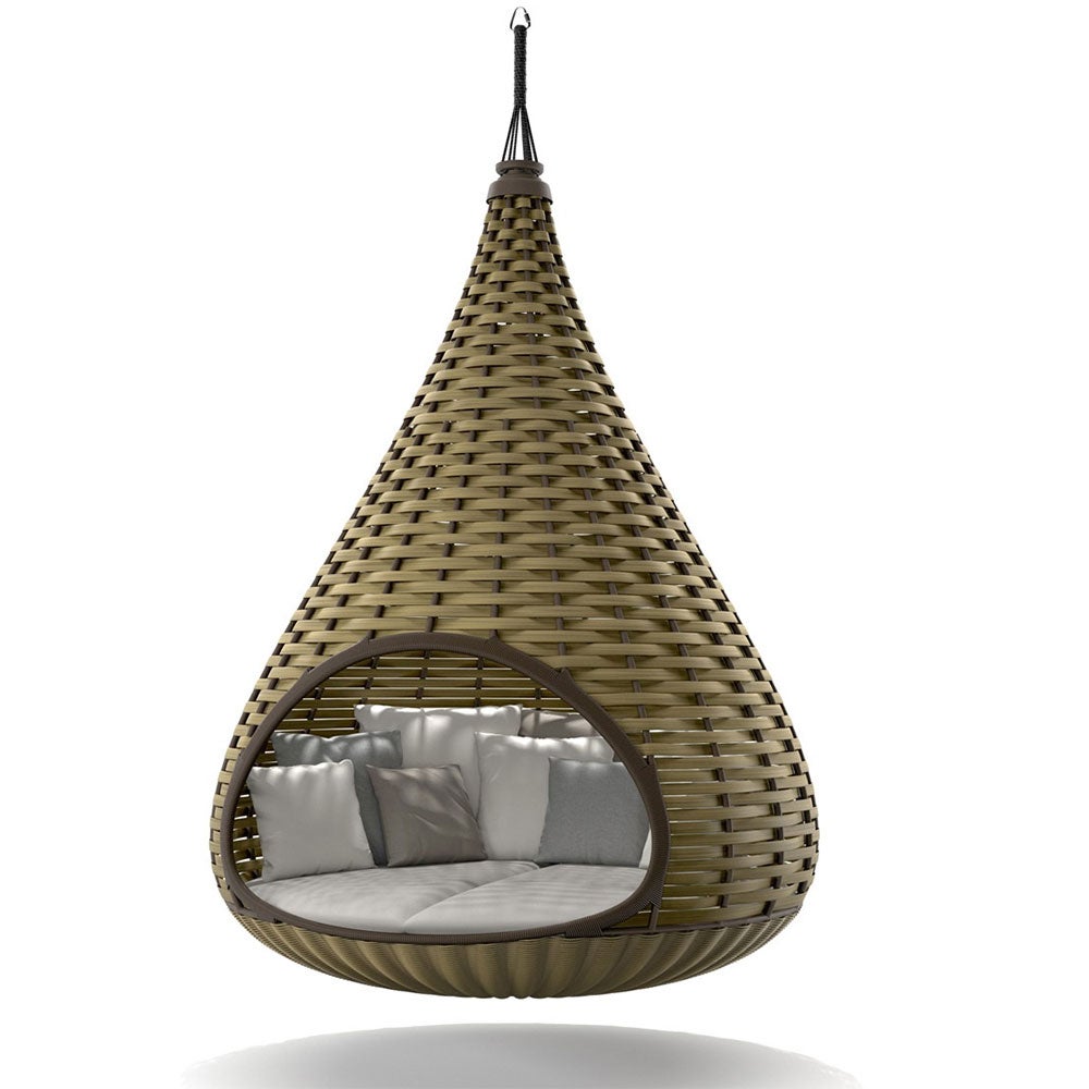 Dedon, Nestrest hanging lounger, Olive