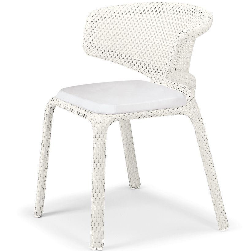 Dedon, Seashell karmstol vit