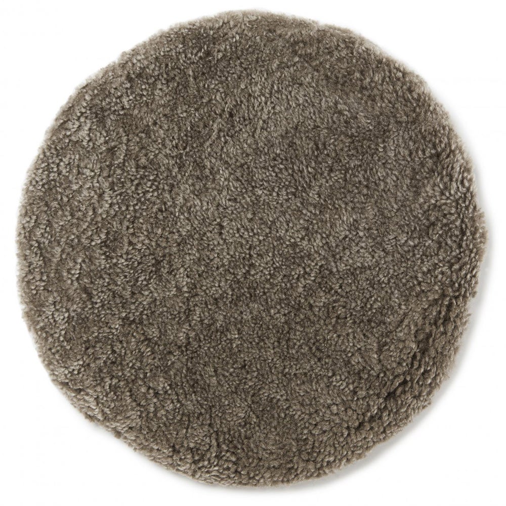 Skinnwille, PAD rund sittdyna Ø34 cm Light Brown