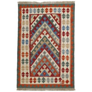Rezas orientalisk x Kelim matta 119 x 180 cm