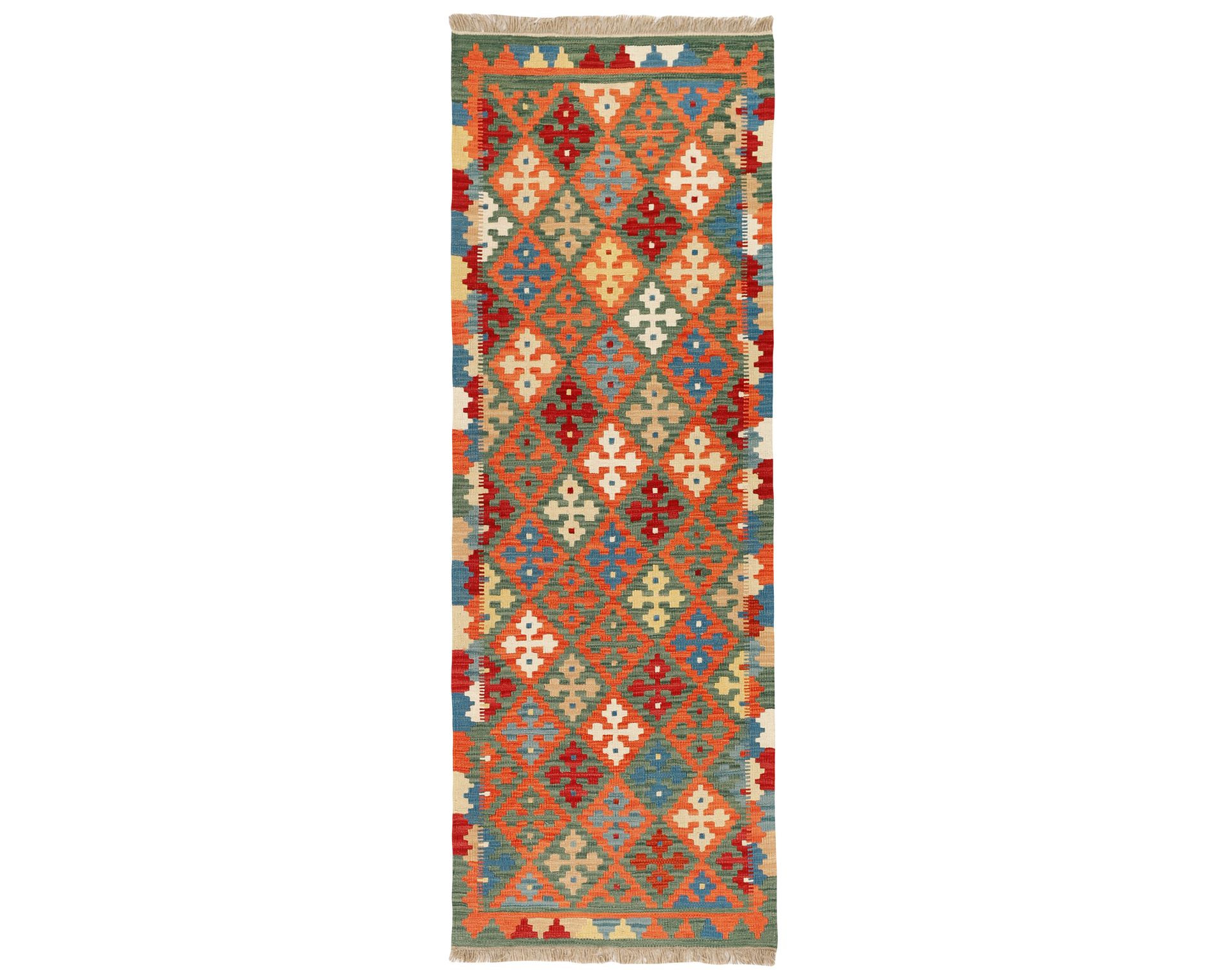 Rezas orientalisk x Kelim matta 81 x 243 cm