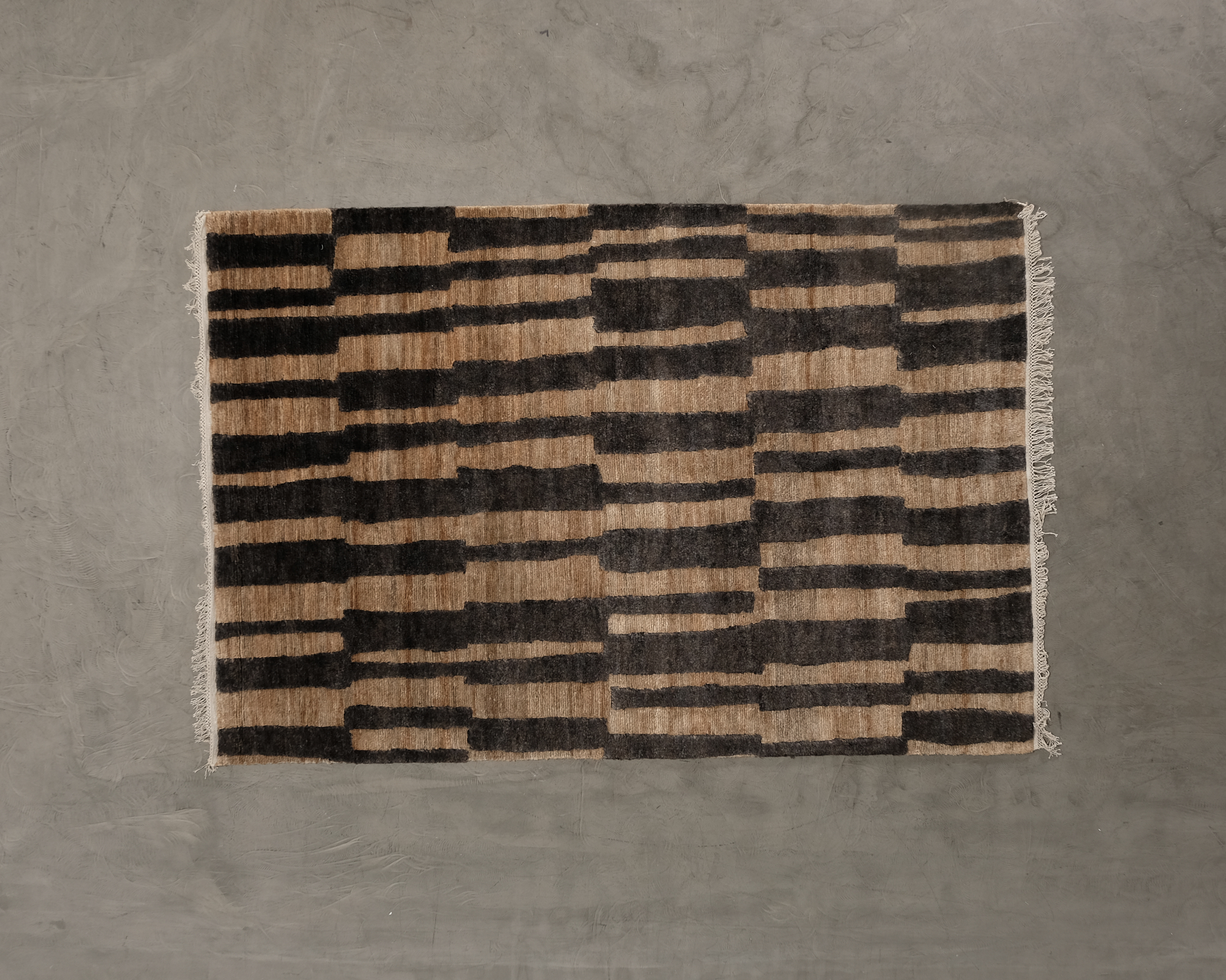 Roots Living Pilari matta 200 x 300 cm brun / svart