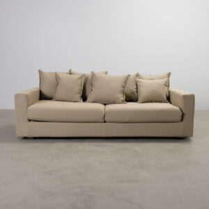Take Two by Mjuk Idris 3-sits soffa med utbytbar klädsel blå & beige