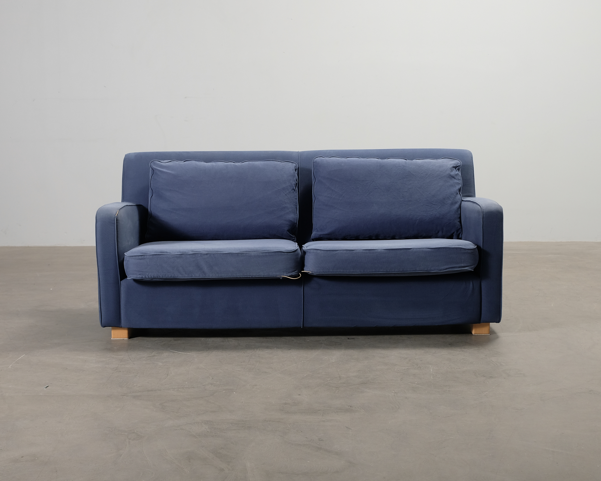 Artek 593 2-sits soffa blå