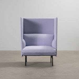 Muuto Outline Highback fåtölj lila