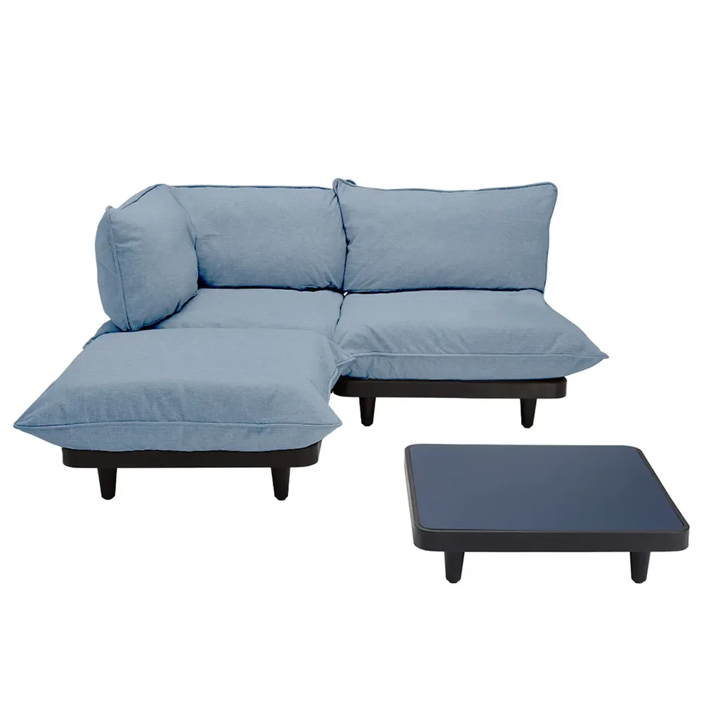 Fatboy, Paletti Set Medium Storm Blue inklusive bord