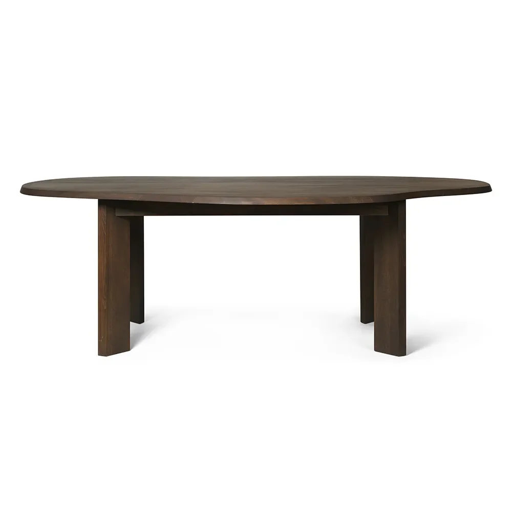 Ferm Living, Tarn Matbord 220 cm - Dark Stained Beech