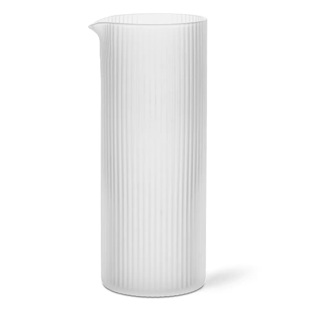 Ferm Living, Ripple Mjölkkanna - Frosted
