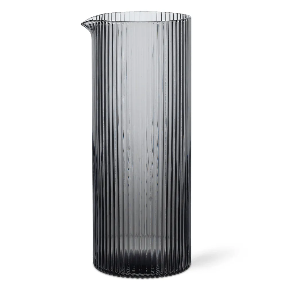 Ferm Living, Ripple Mjölkkanna - Smoked Grey