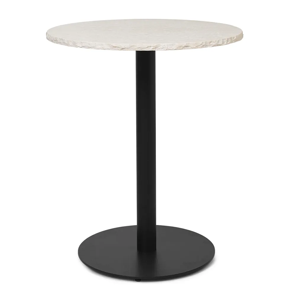 Ferm Living, Mineral Cafébord - Bianco Curia/Black
