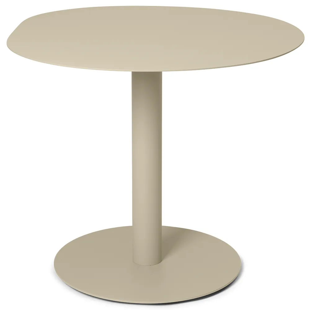 Ferm Living, Pond Matbord Ø88 cm Cashmere