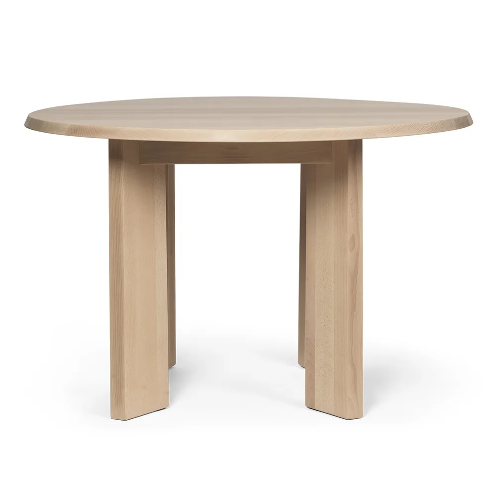 Ferm Living, Tarn Matbord 115 cm - White Oiled Beech